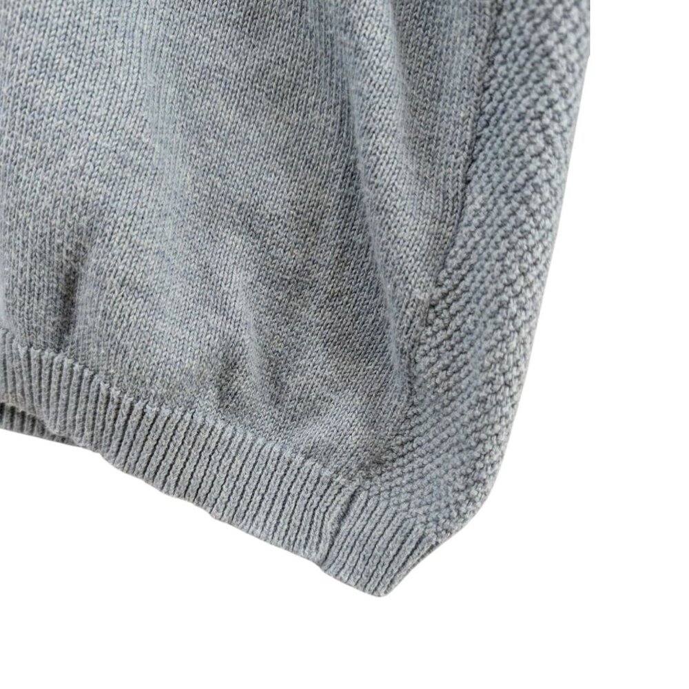 Carbon 2 Cobalt Sweater Mens Light Blue V Neck Long Sleeve Cotton Size M - Picture 8 of 8
